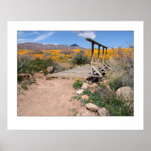 Poster Pont à pied et pavois