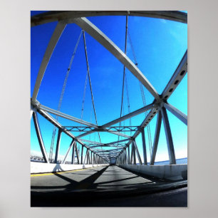 Poster Pont à treillis d'acier, Maryland