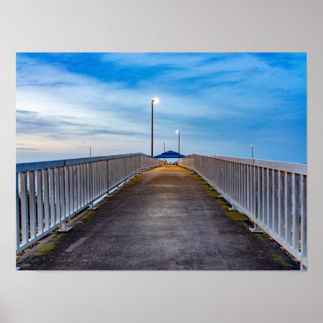 Poster Pont au matin (Devant)