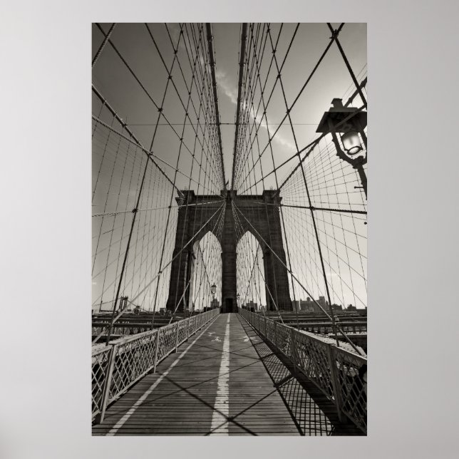 Poster pont brooklyn new york (Devant)