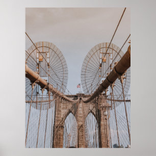 POSTER PONT BROOKLYN NEW YORK
