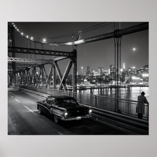 Poster Pont Classique de Film Noir
