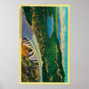 Poster Pont commémoratif Donner et