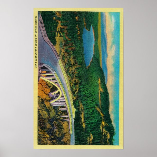 Poster Pont commémoratif Donner et (Devant)