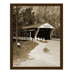 Poster Pont couvert