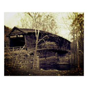 Poster Pont couvert