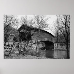 Poster Pont couvert de bosse