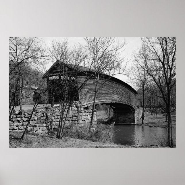 Poster Pont couvert de bosse (Devant)