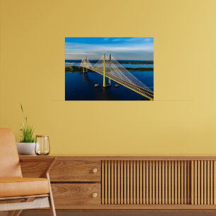 Poster Pont Dames Point, Jacksonville