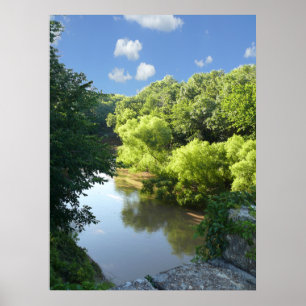 Poster Pont d'arc de pierre Clements 1886