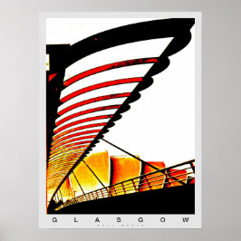 Poster Pont de Glasgow