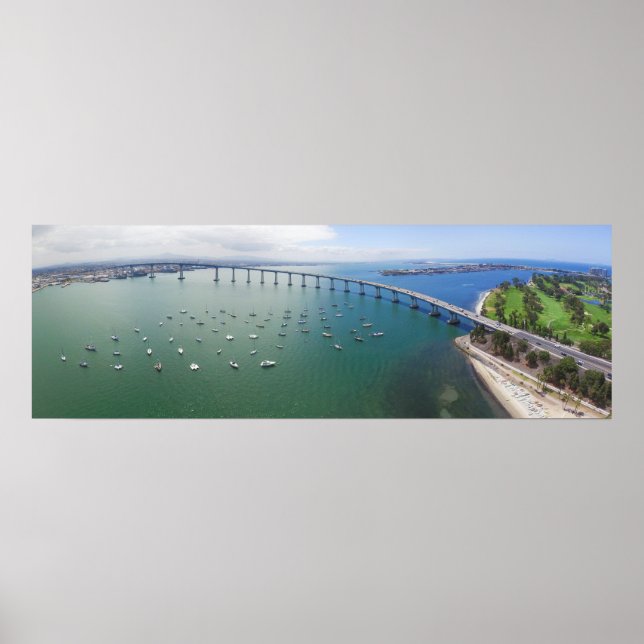 Poster Pont de la baie du Coronado (Devant)