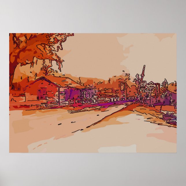 Poster Pont de la Liberté Old Bayou (Devant)