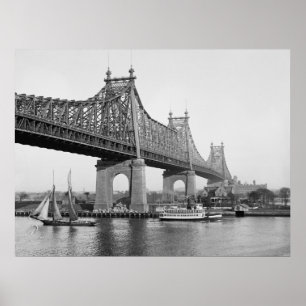 Poster Pont de l'île de Blackwell
