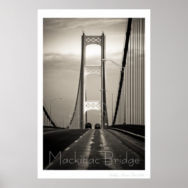 Poster Pont de Mackinac (Devant)