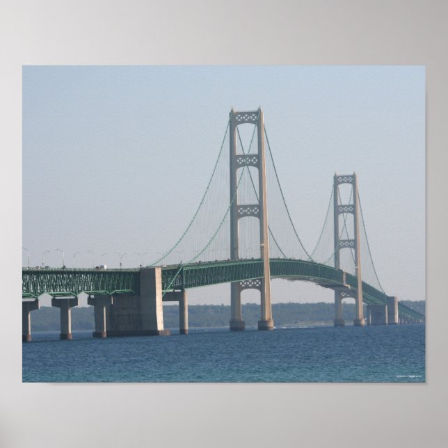 Poster Pont de Mackinac (Devant)