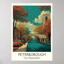 Pont de Peterborough New Hampshire