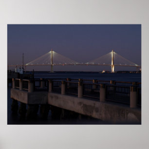 Poster Pont de rivière de tonnelier