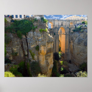 Poster Pont de Tours - Ronda - La Véritable Espagne