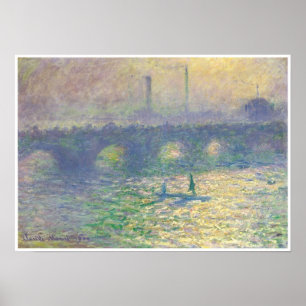 Poster Pont de Waterloo, 1899-1900