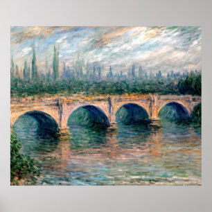 Poster Pont de Waterloo à Sunset