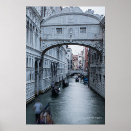 Poster Pont des Soupirs Venise Photo Imprimer
