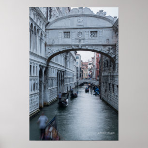 Poster Pont des Soupirs Venise Photo Imprimer