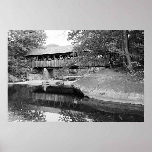 Poster Pont du fleuve dimanche (Devant)