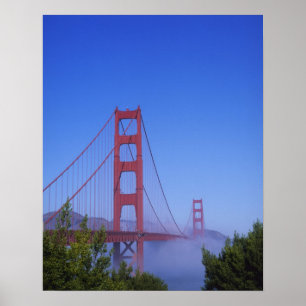 Poster Pont du Golden Gate, San Francisco, Californie,