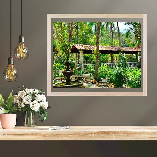 Poster Pont du jardin Puerto Vallarta (Créateur téléchargé)