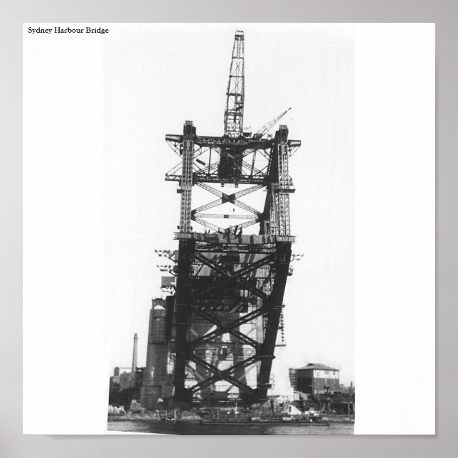 Poster Pont du port de Sydney (Devant)
