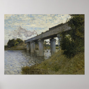 Poster Pont ferroviaire à Argenteuil (Chemin de fer) (par