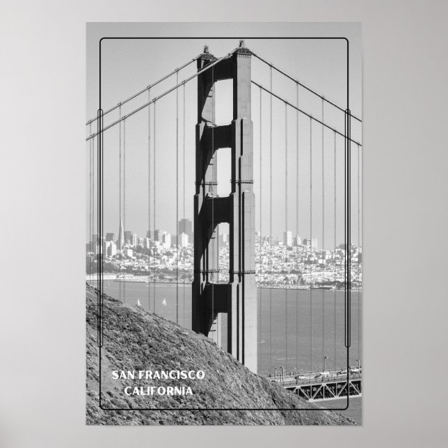 Poster Pont Golden Gate (Devant)