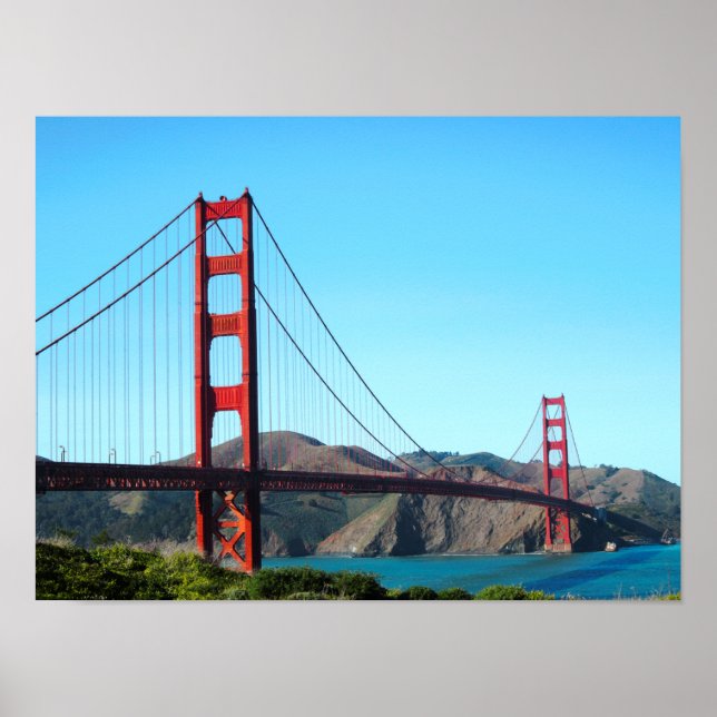 Poster Pont Golden Gate (Devant)