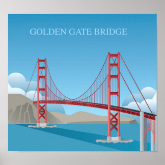 Poster Pont Golden Gate | San Francisco