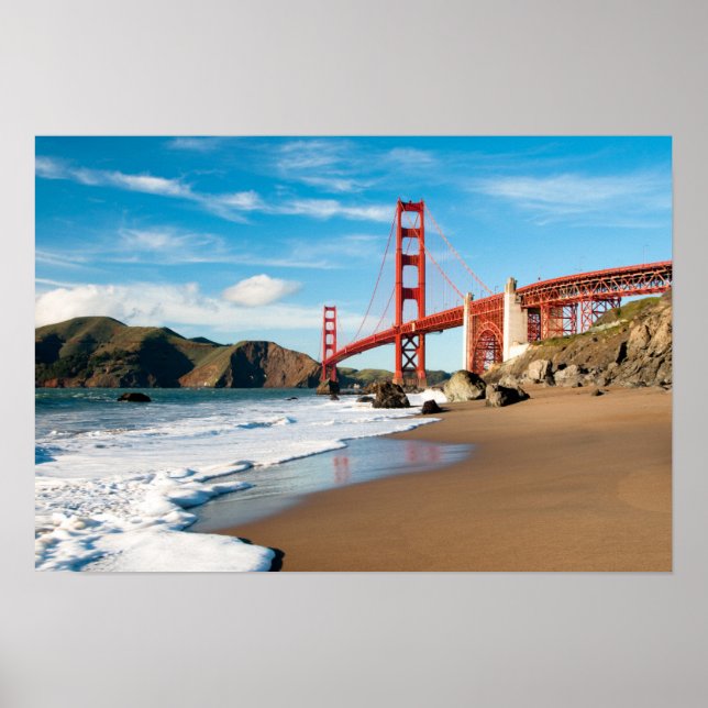 Poster Pont Golden Gate | San Francisco (Devant)