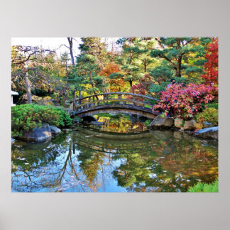 Poster Pont japonais Anderson