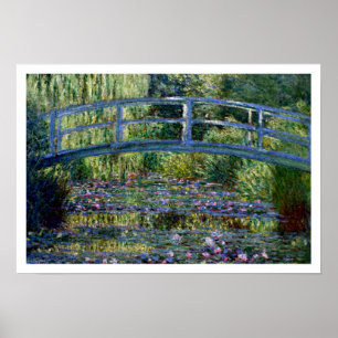 Poster Pont japonais - Pont Japonais - par Claude Monet