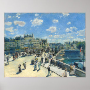 Poster Pont Neuf, Paris - Auguste Renoir