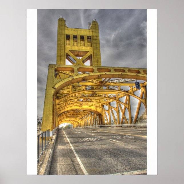Poster Pont Tour de Sacramento (Devant)