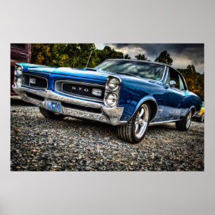 Poster Pontiac 1966 GTO
