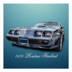 POSTER PONTIAC FIREBIRD 1979