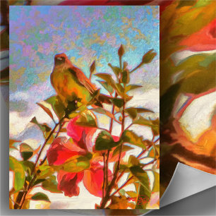 Poster Poolside Singer 2338 Art Print