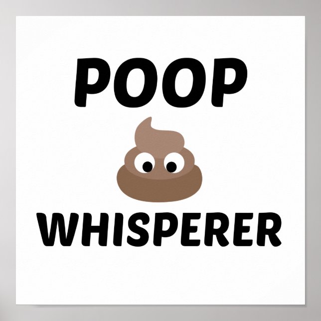 POSTER POOP WHISPERER (Devant)