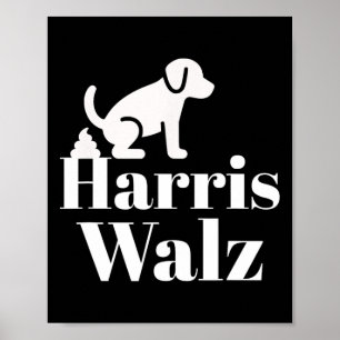 Poster Pooping Sur Harris Wheimer Drôle Politique