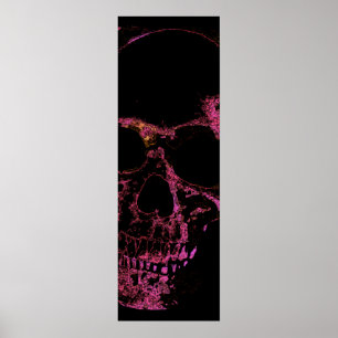 Poster Pop Art crâne