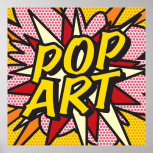 Poster POP ART Fun Retro Comic Book Pop Art