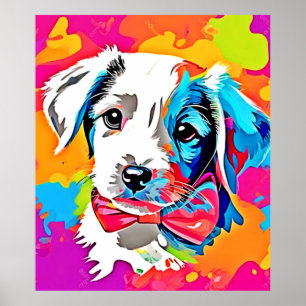 Poster Pop Art Puppy