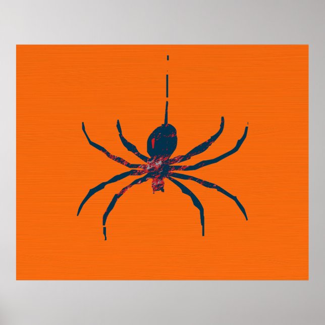 Poster Pop Art Spider 2 (Devant)