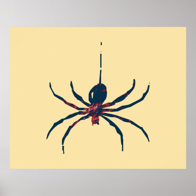 Poster Pop Art Spider 3 (Devant)